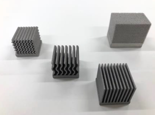 Application with heat dissipation fins (improvement of heat dissipation) 